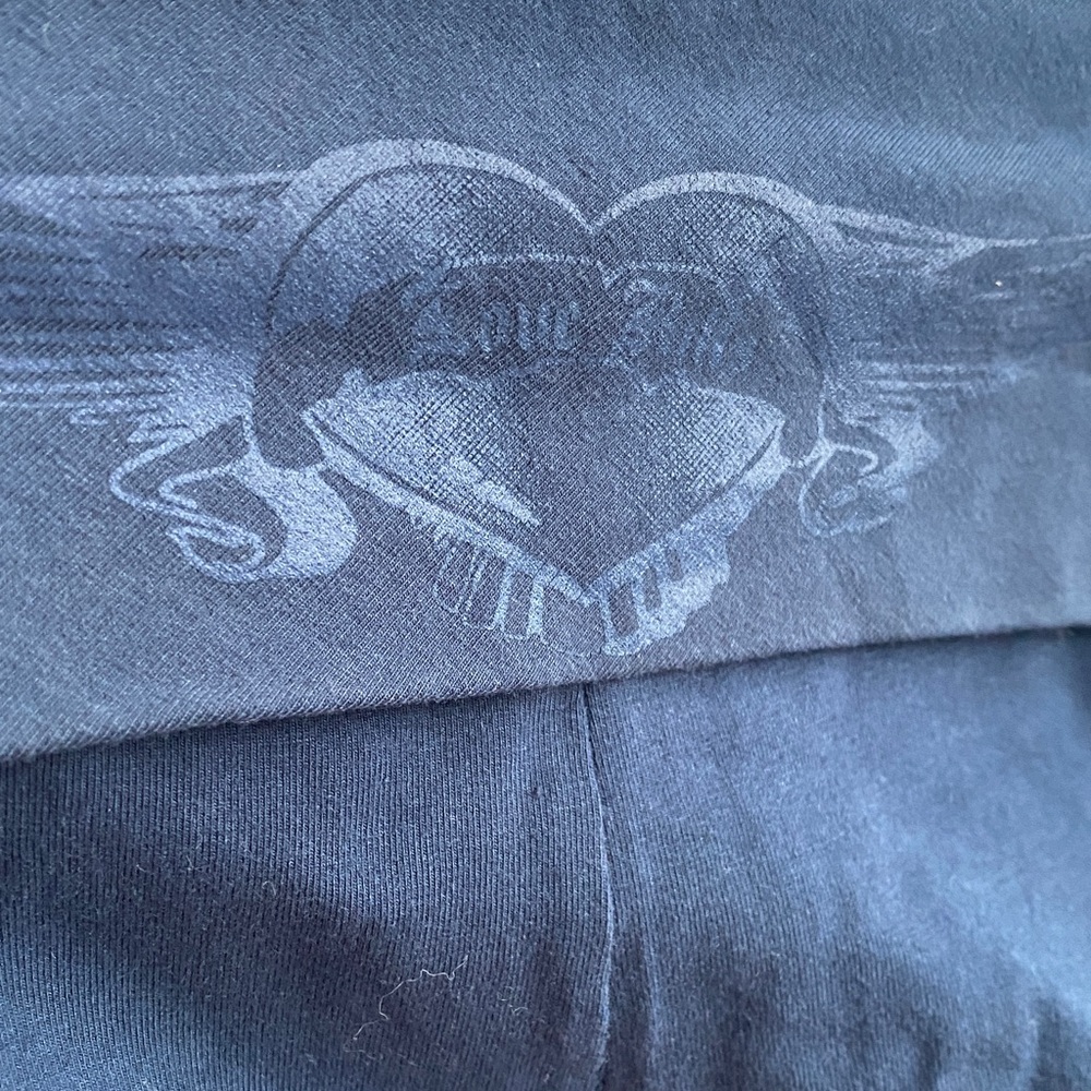 Le Donne Cotton Stretch Fold Over Logo Gym/Yoga Pants Never Used - Picture 16 of 16